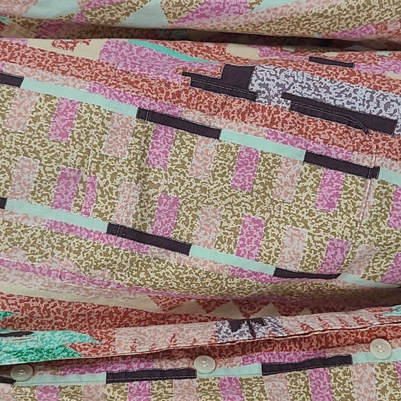 Vintage southwestern button down shirt large - Picture 3 of 8